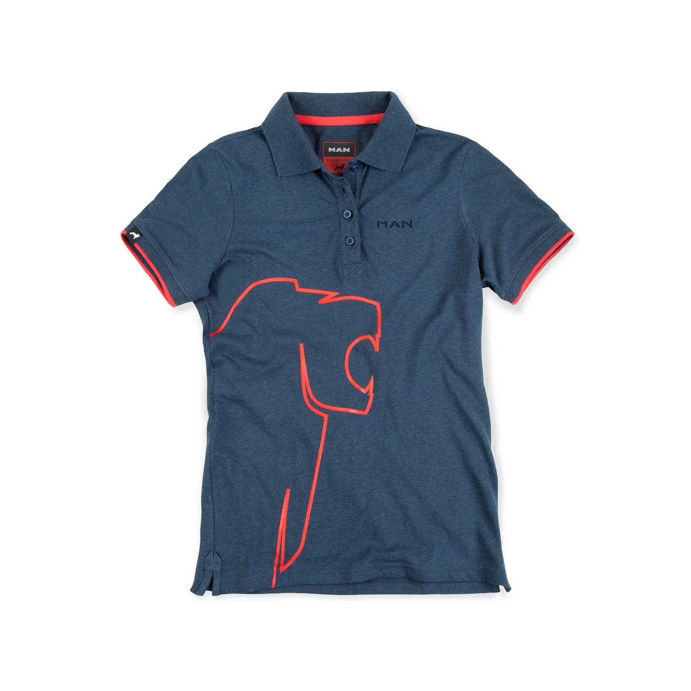 MAN Lion Collection Damen Polo Shirt Lion